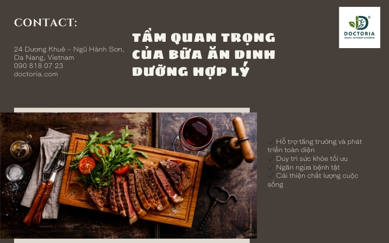 Các yếu tố của bữa ăn dinh dưỡng hợp lý