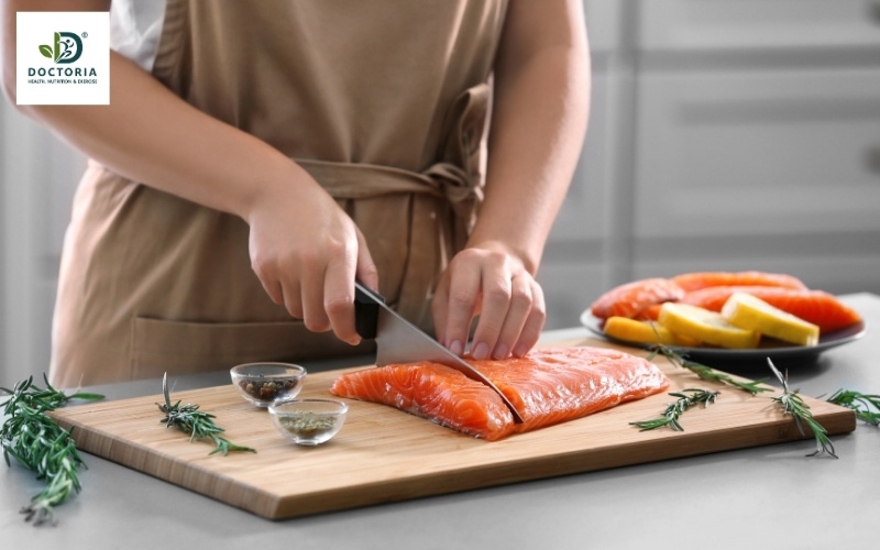dinh dưỡng trong cá hồi
